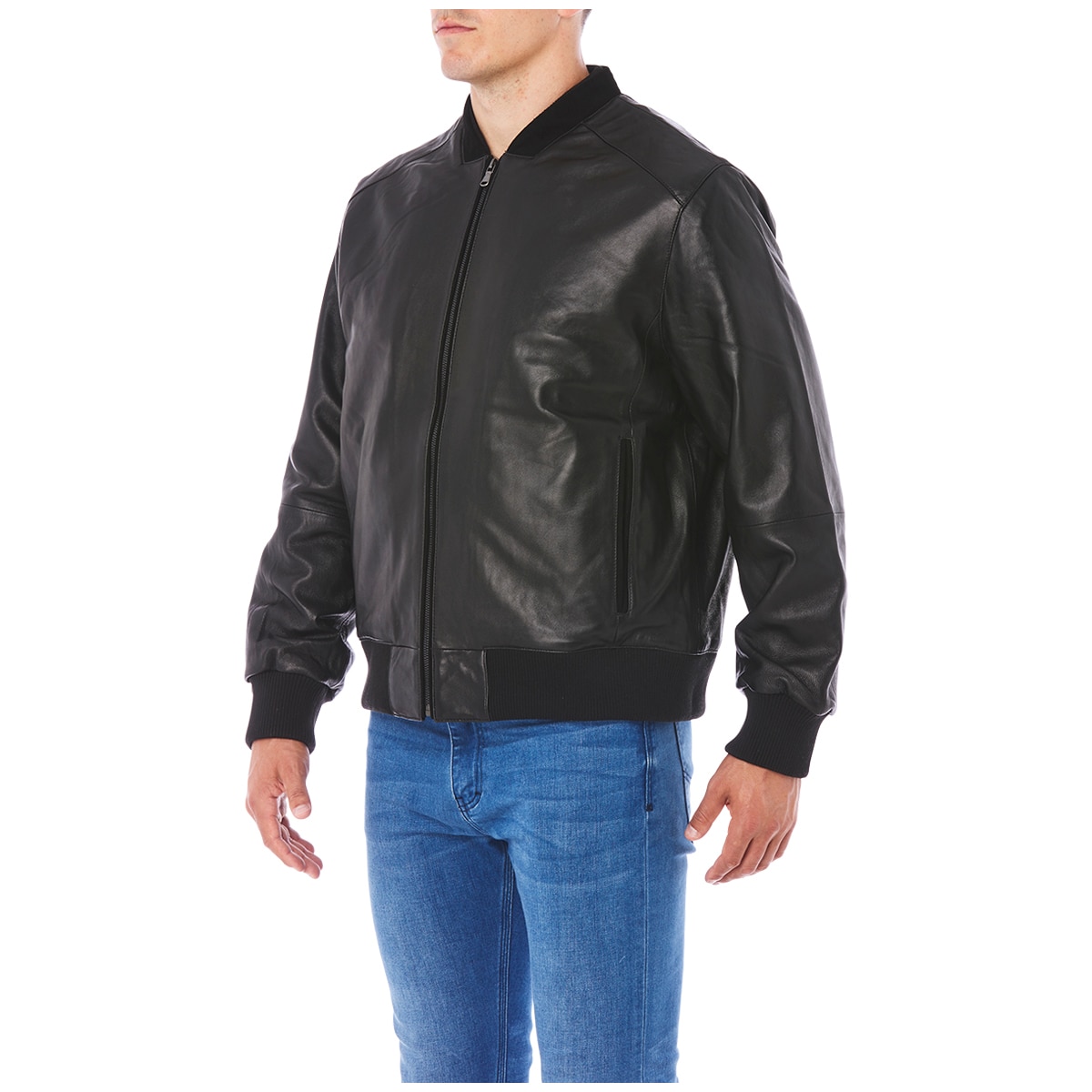 English Laundry Leather Jacket