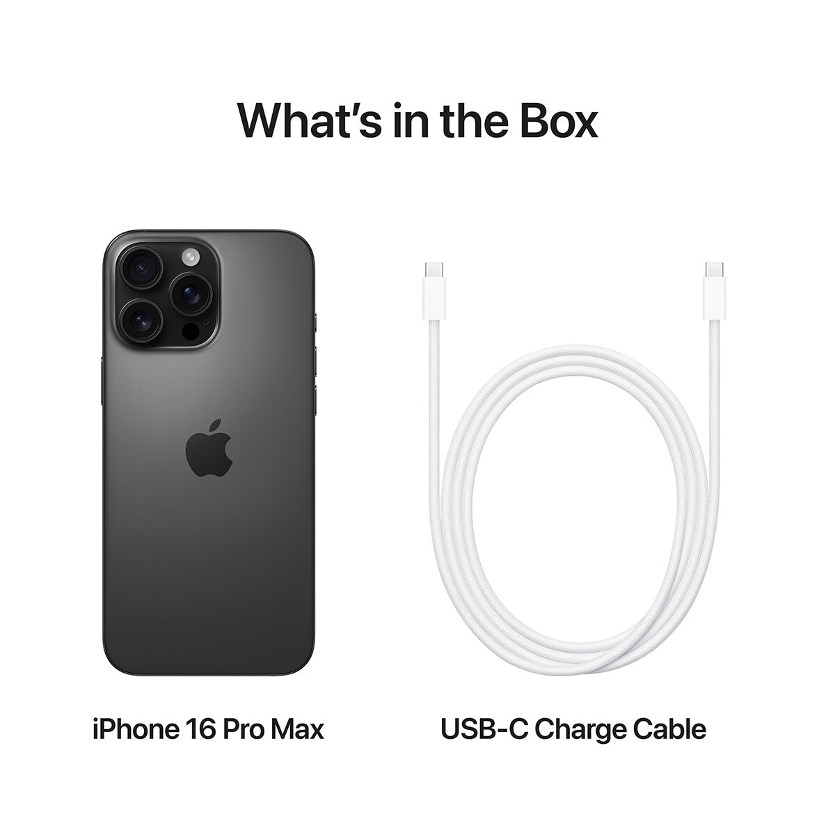 iPhone 16 Pro Max Black Titanium
