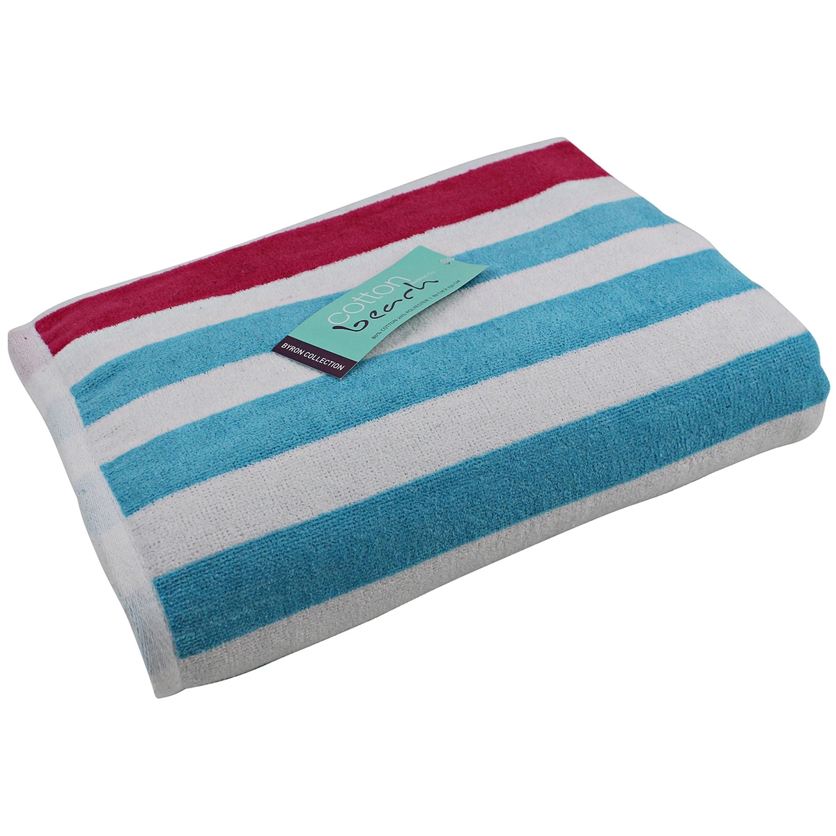 Cotton Beach Byron Collection Beach Towel Teal Costco Australia