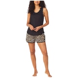 Betsey Johnson 3 Piece PJ Set - Black