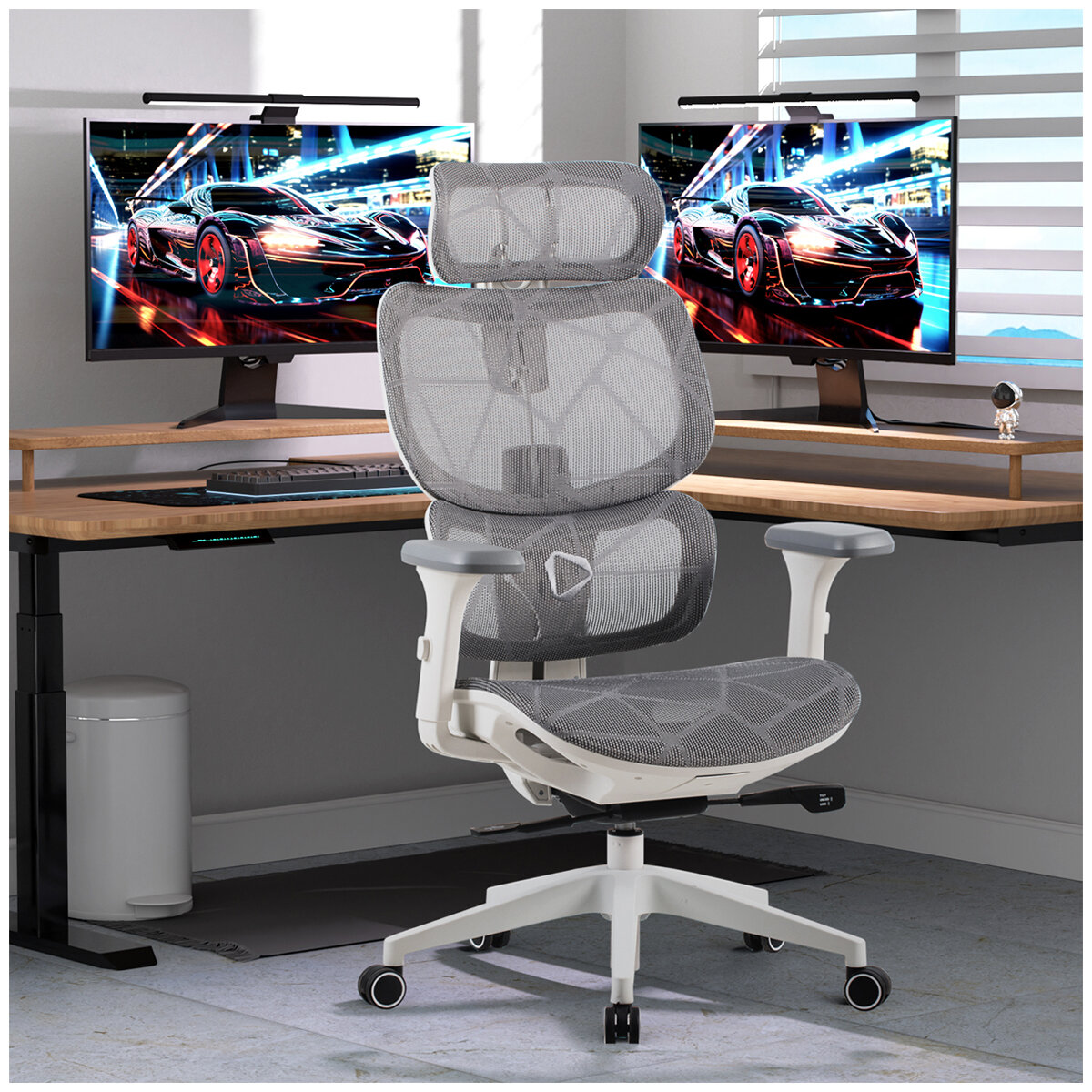ONEX VENTRA Mesh Office Chair White