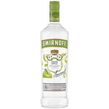 Smirnoff Green Apple Vodka 1 Litre