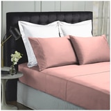 Bdirect Royal Comfort Balmain 1000TC Bamboo Cotton Sheet Set - King - Blush