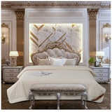 Ausgolden Baron Cotton Sateen & Pure Wool All Season Quilt King