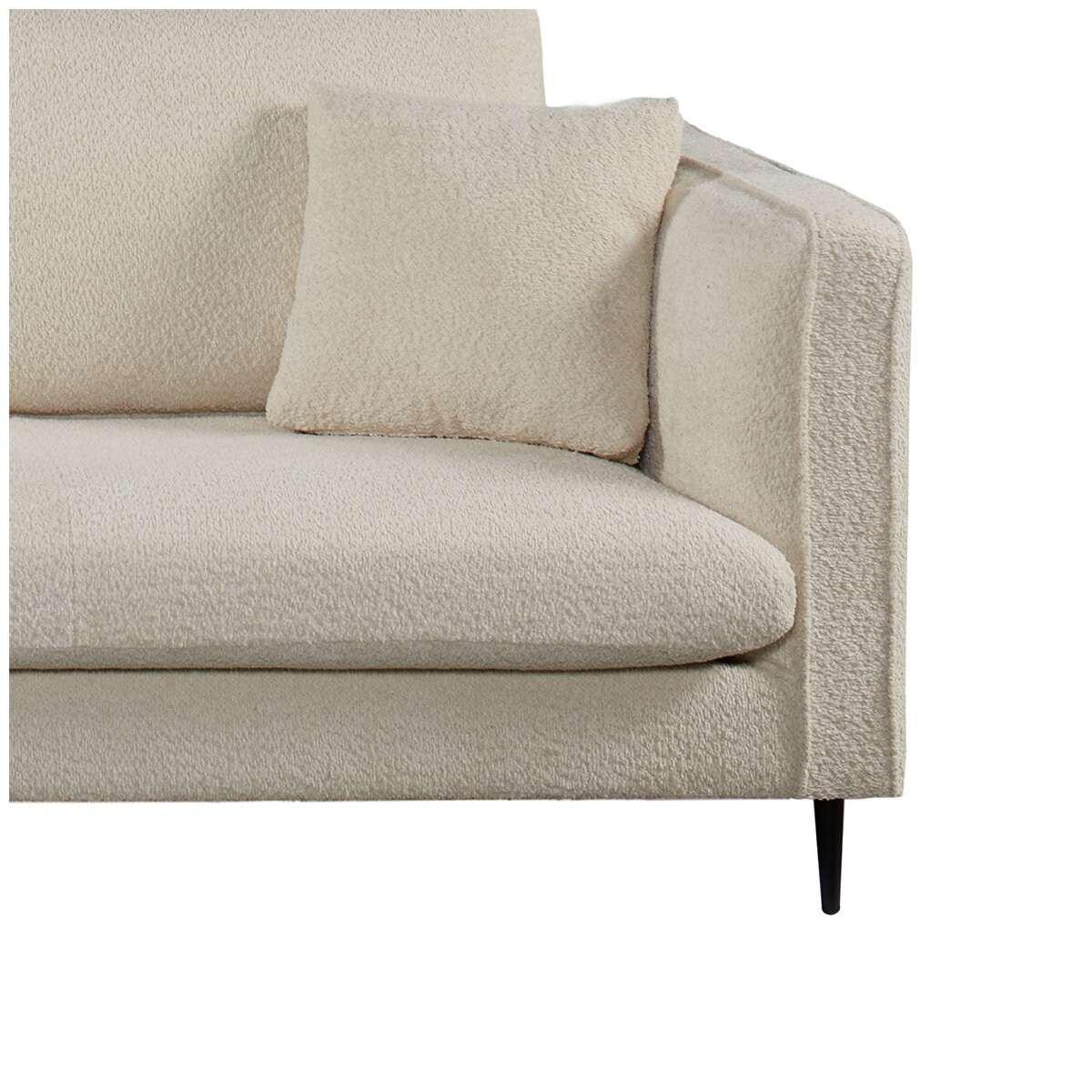 Moran Elkhorn 3.0 Seater Ellis Latté Fabric