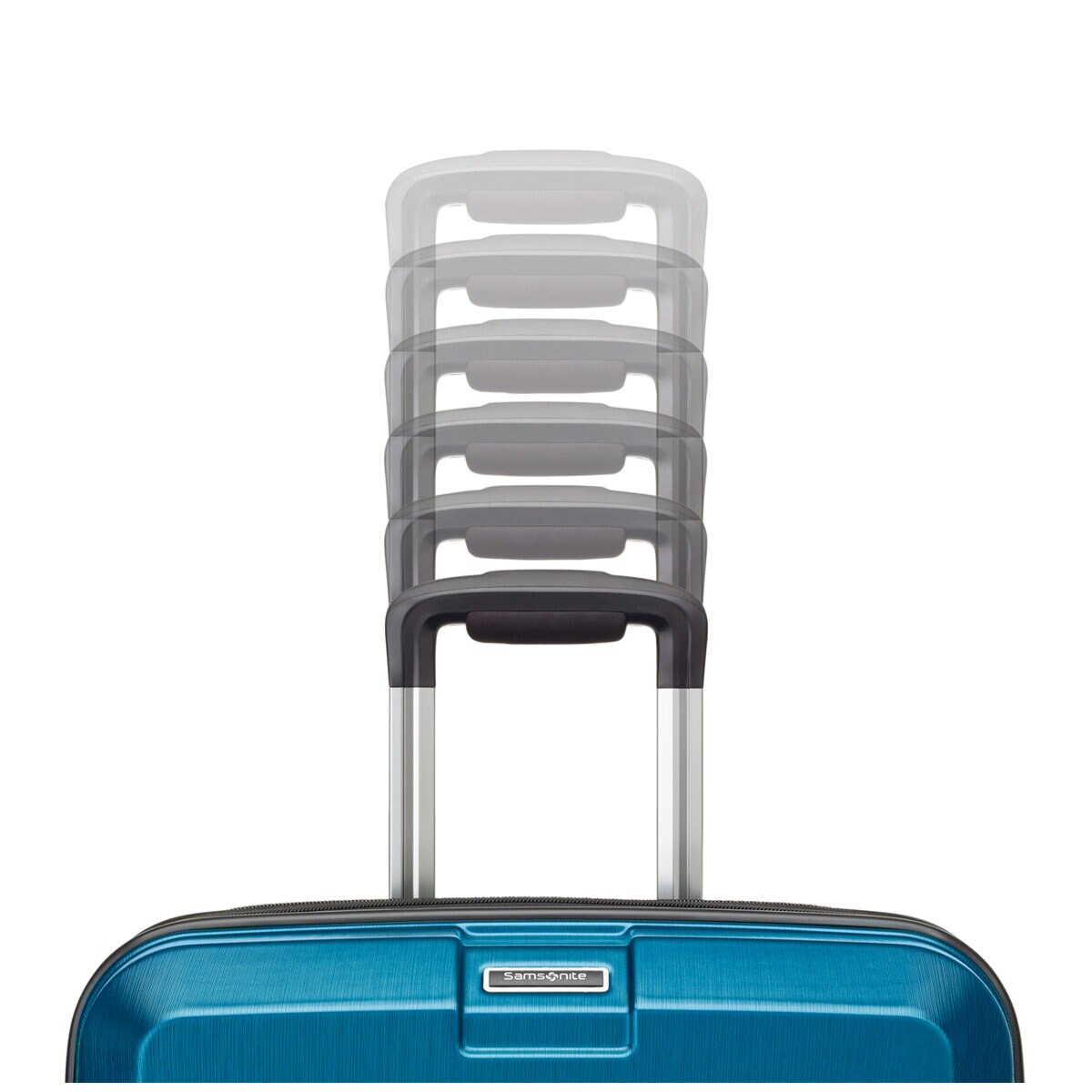 Samsonite Carbon Elite Expandable Hardside Luggage Set 3 Piece Blue