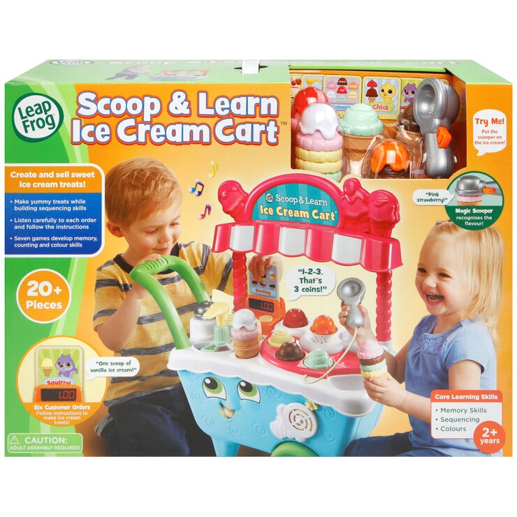 LeapFrog Scoop & Learn Ice Cream Cart