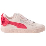 Puma Infant Basket Bow Shoe - PInk