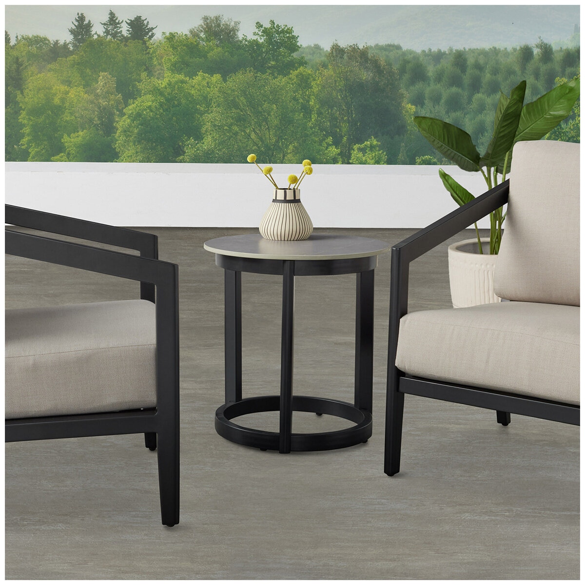 Agio Formia 3 Piece Deep Dining Set