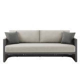 Henredon Saddleton 4 Piece Outdoor Seating Set