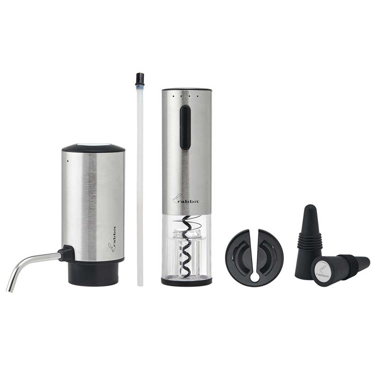 Rabbit Electric Wine Aerator 5 Piece Set