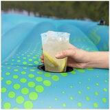 Hydro Force Sunny Lounge 5-Person Inflatable Island with Sunshade 2.8M