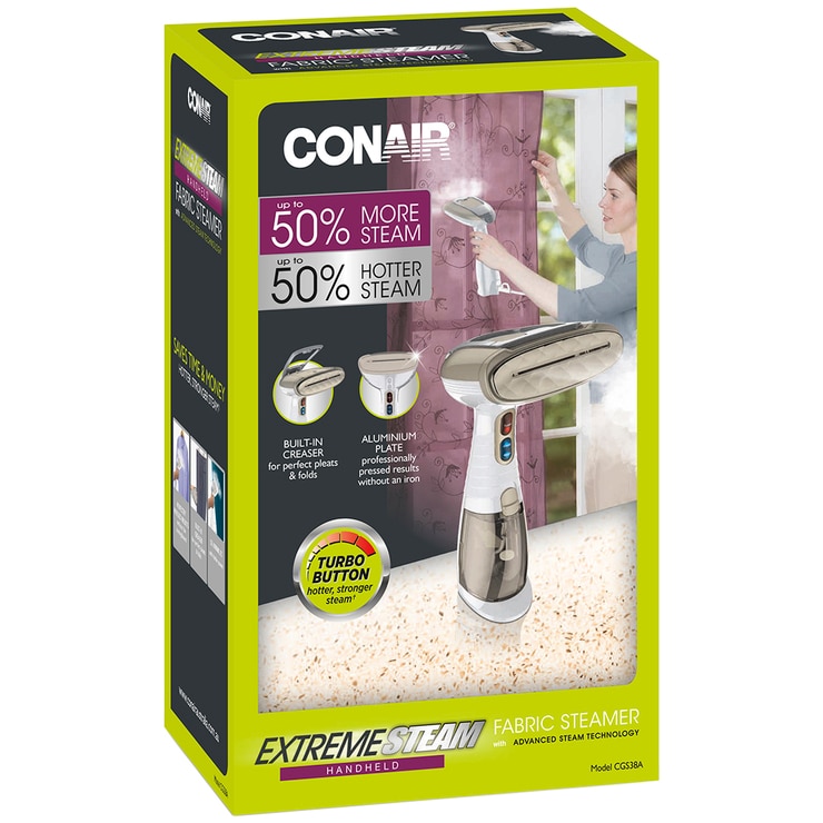 Conair ExtremeSteam Handheld Fabric Steamer White CGS38A Costco Australia