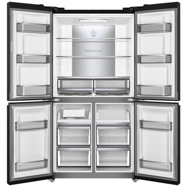 TCL 575L French Door Fridge Matte Black TRF576FHB