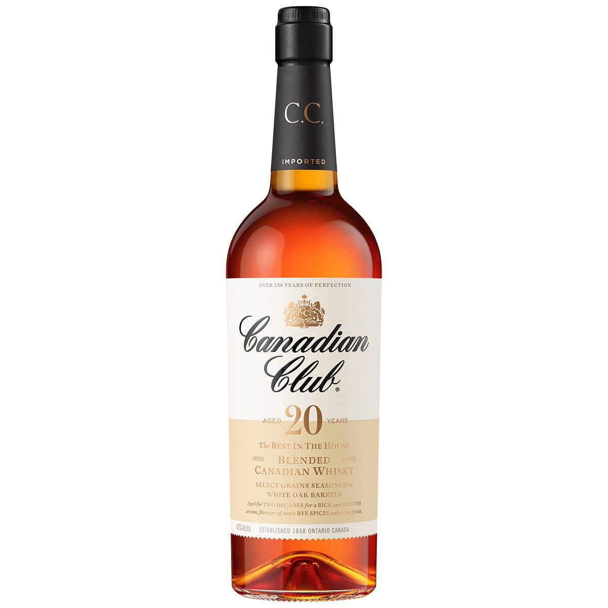 Canadian Club 20 Year Old Whisky 750m