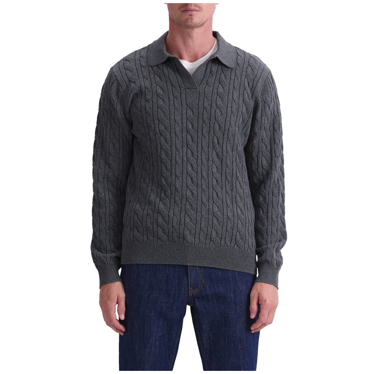 Sportscraft Sweater Charcoal Sportscraft Sweater Charcoal