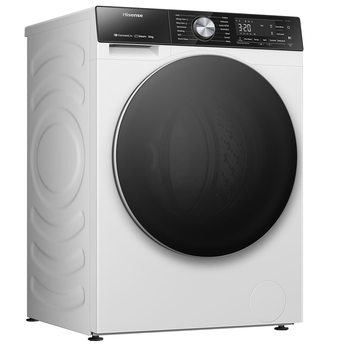 Hisense 10kg Front Load Washing Machine White HWFS1015E