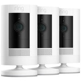 Ring Stick up Cam 3 Pack with Spotlight Cam Plus Battery and Ring Video Doorbell 2nd Gen