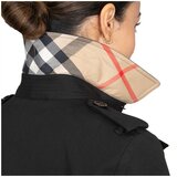 Burberry Harbourne Trench Coat Black