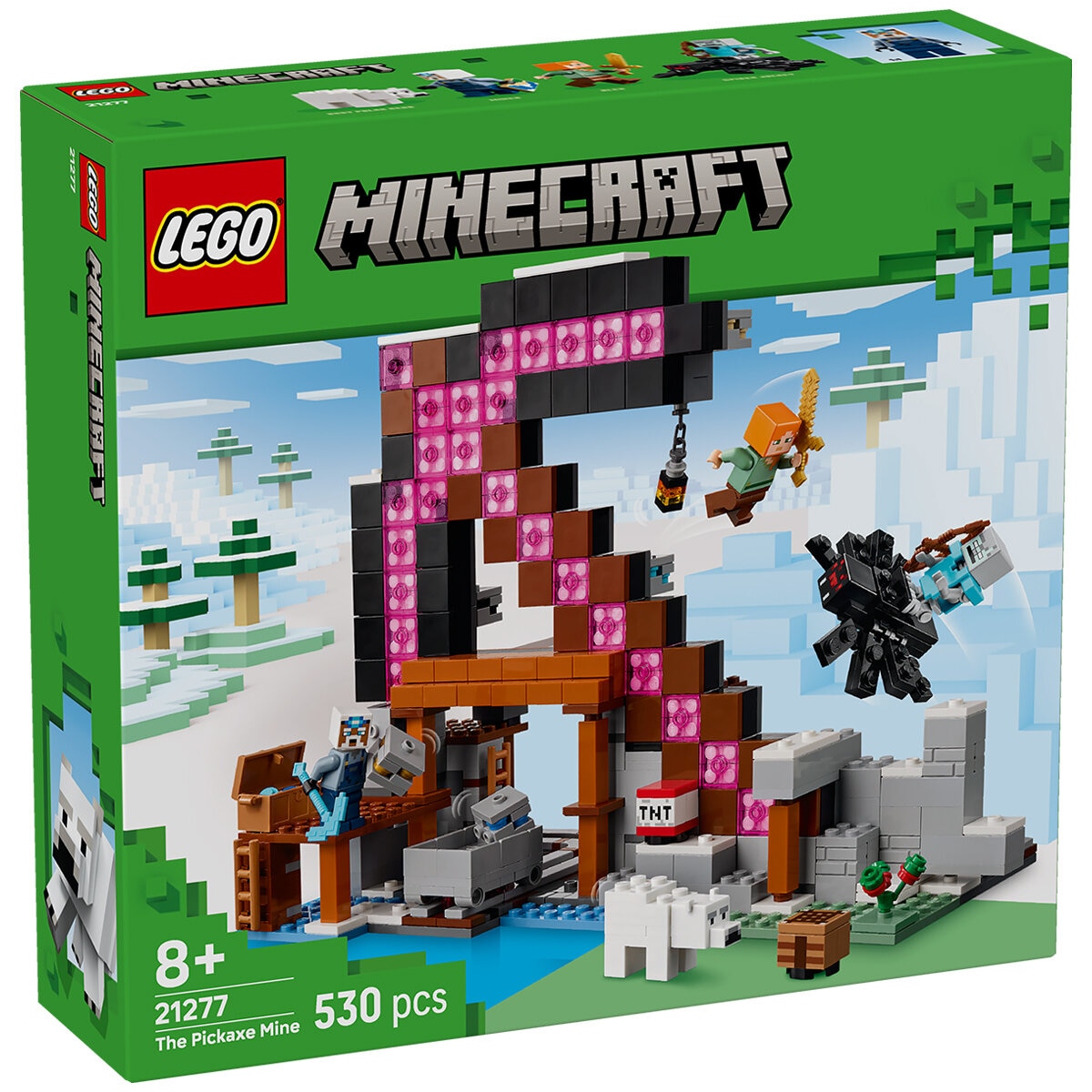 LEGO Minecraft The Pickaxe Mine 21277