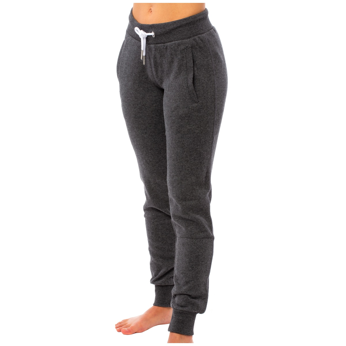 Superdry Women's Pant - Charcoal Marle
