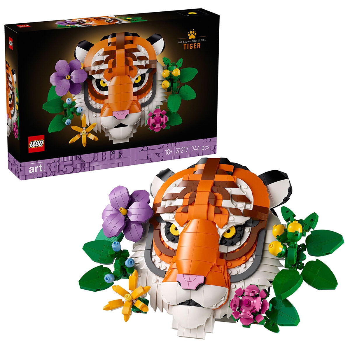 LEGO Art The Fauna Collection Tiger 31217