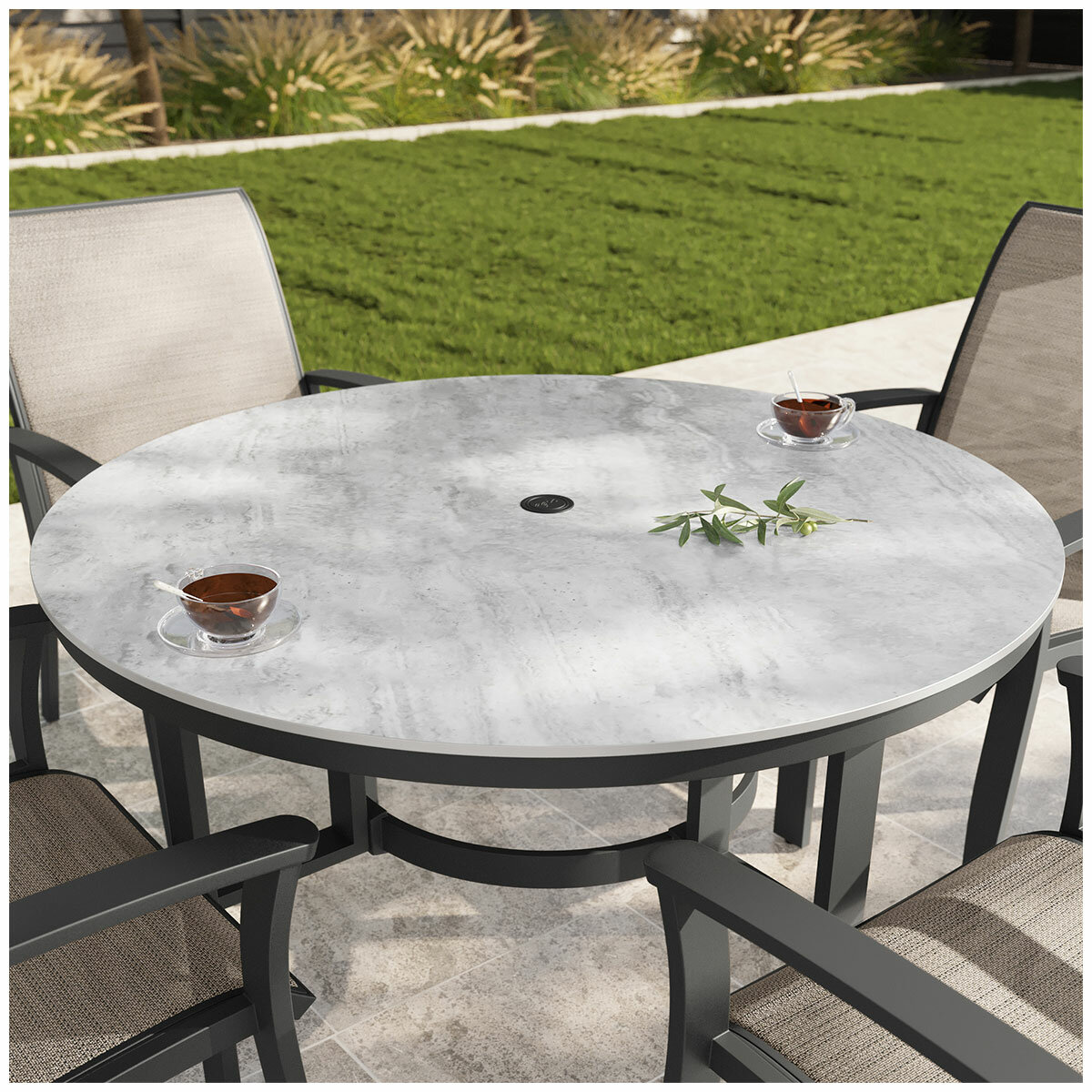 Agio Clearfield 5 Piece Sling Dining Set
