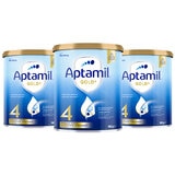 Aptamil Gold+ Stage 4 Toddler Formula 2 Years+ 3 x 900g