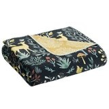 Casual Living Reversible Plush Throw 127 x 177cm Woodland