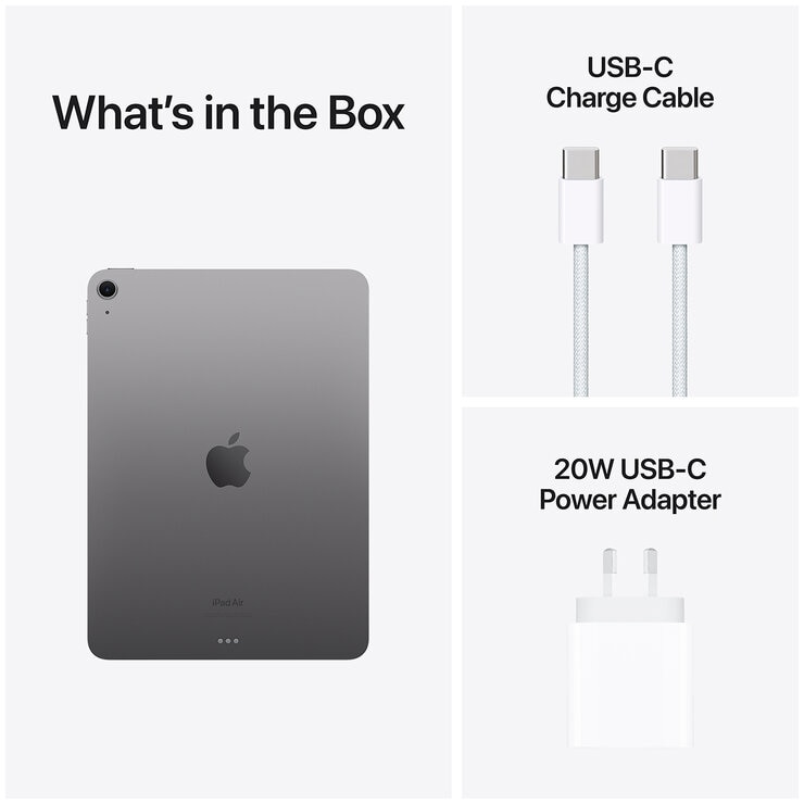 iPad Air 11 Inch Wi-Fi 1TB Space Grey M2