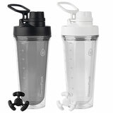 Thermoflask Tritan Shaker Spout Lid With Agitator 710ml 2 Pack Black White