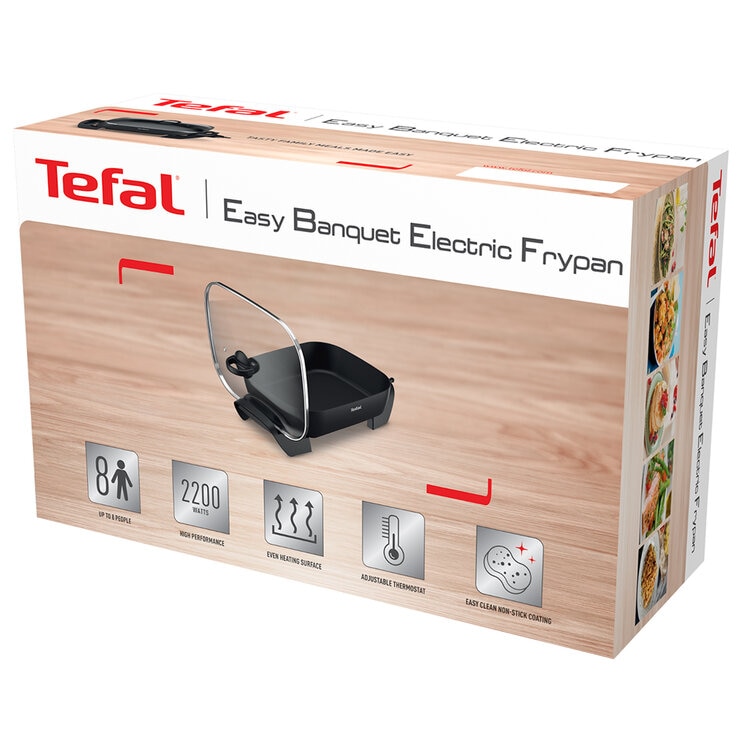 Tefal Easy Square Electric Frypan KC6018