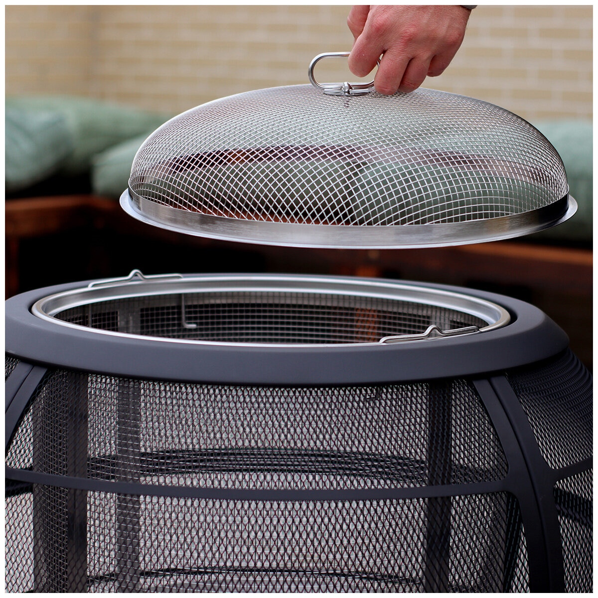 Haloo Sphere Firepit