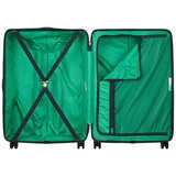 Delsey Benetton 3 Piece Luggage Set Red