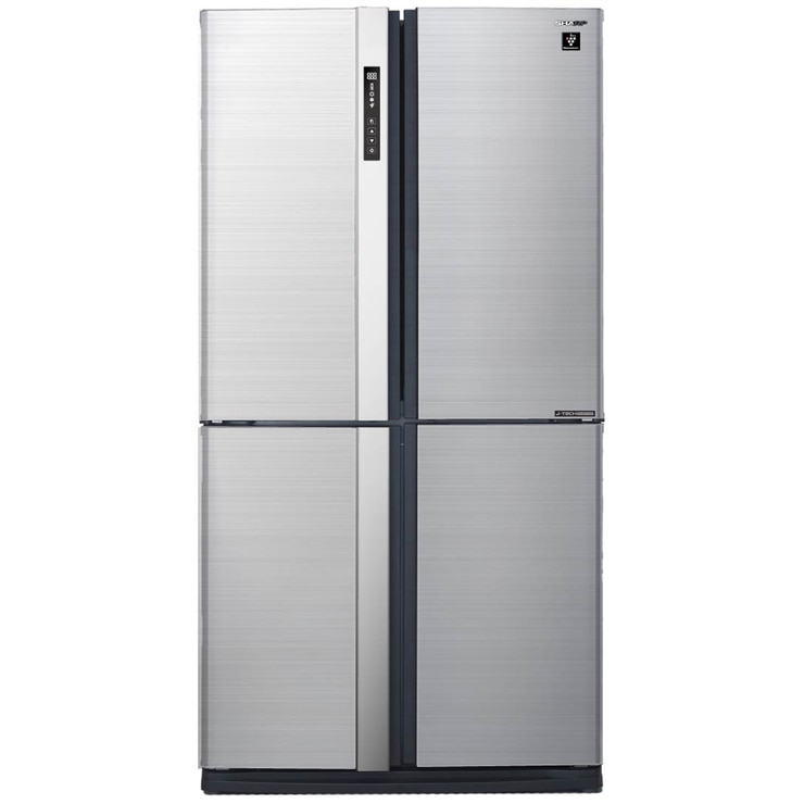 Sharp French 4 Door Silver Refrigerator 624L SJXP624SL Costco Australia