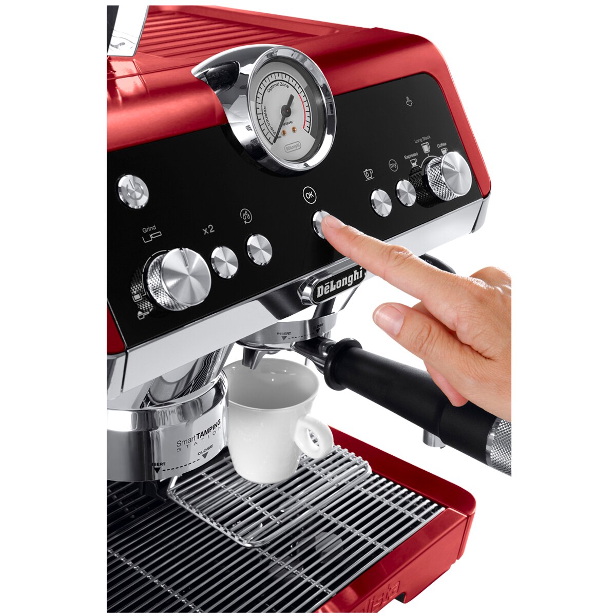 Delonghi La Specialista Red Pump Espresso Maker EC9335R Costco