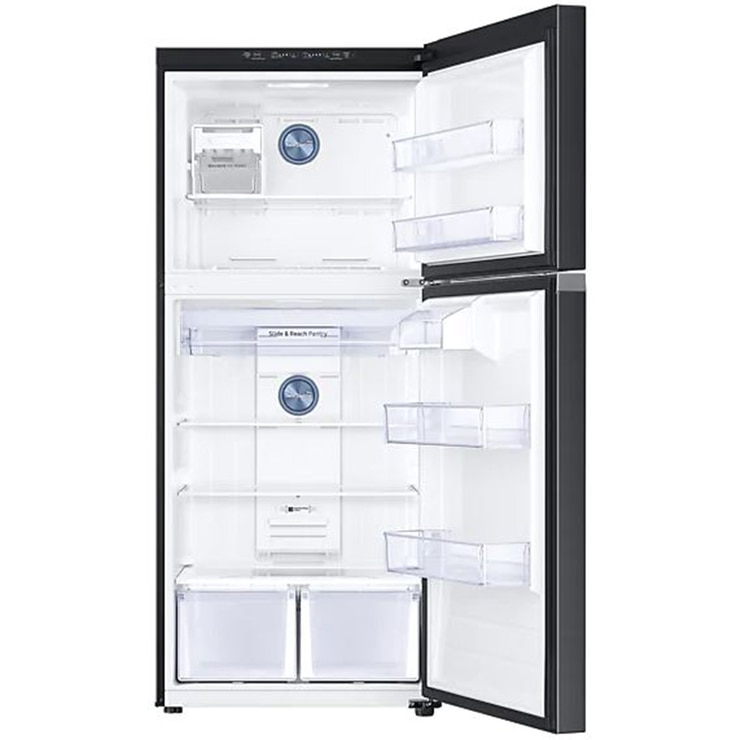 Samsung Black Layered Steel Top Mount Fridge 525L SR520BLSTC Costco