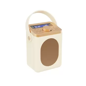 Majority Little Shelford Bluetooth & DAB Radio with Bluetooth Cream