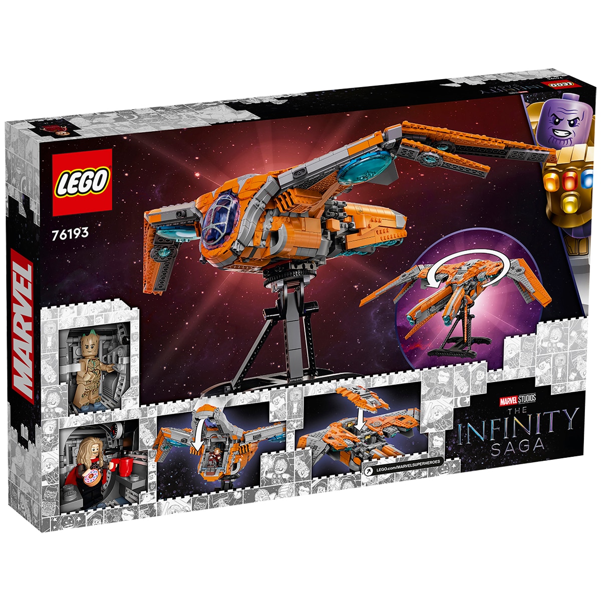 Lego Super Heroes The Guardians’ Ship 76193