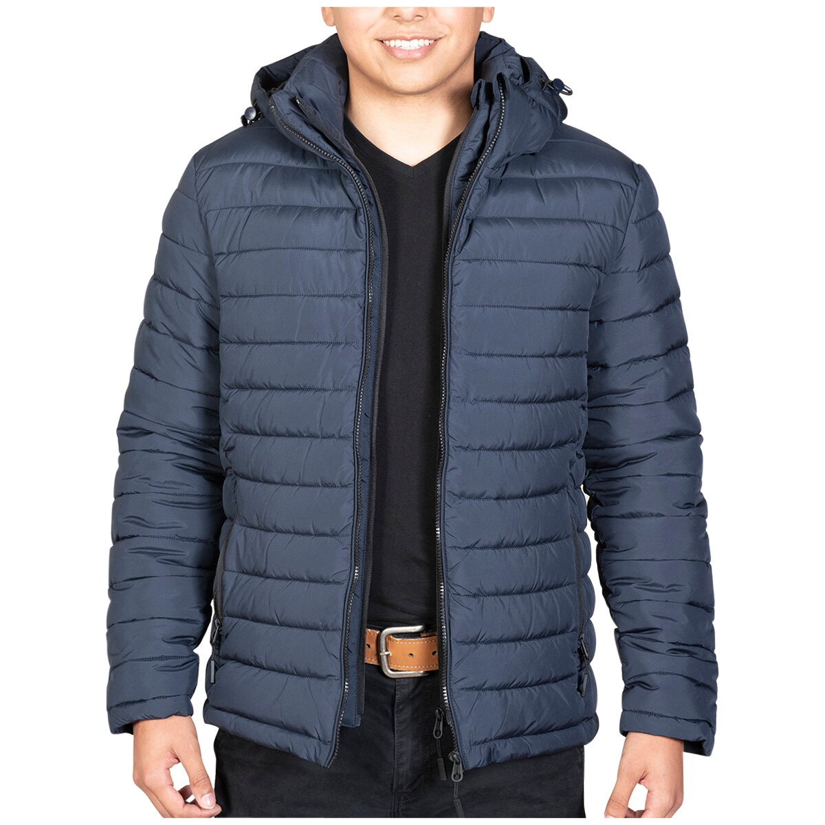 Superdry Men's Hooded Fuji Jacket Navy