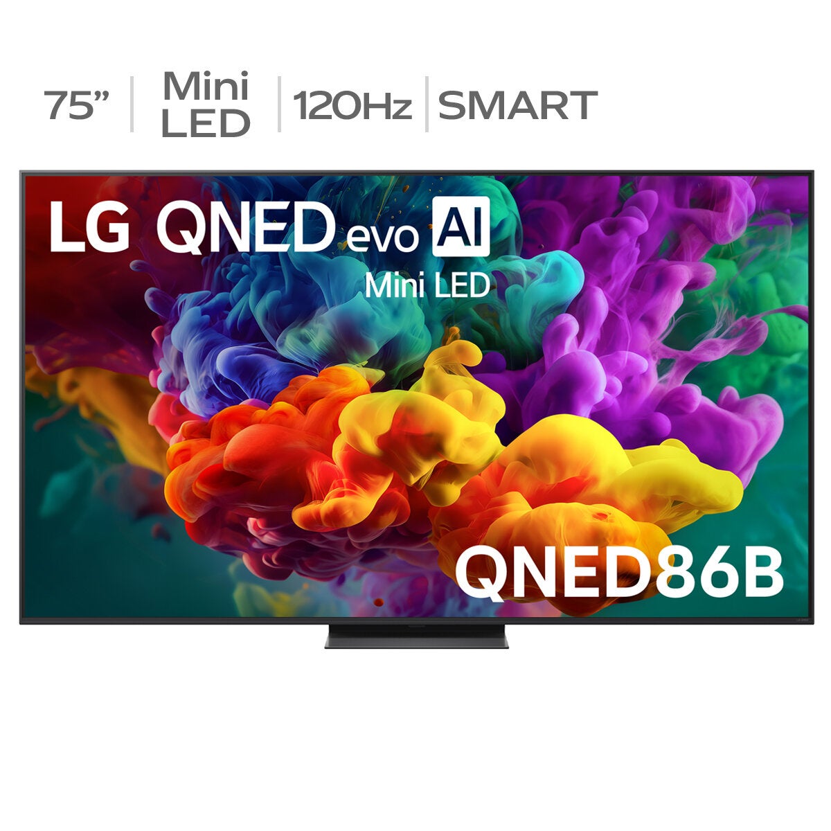 LG 75 Inch QNED86B EVO AI Mini LED 4K Smart TV 75QNED86BSA LG 75 Inch QNED86B EVO AI Mini LED 4K Smart TV 75QNED86BSA