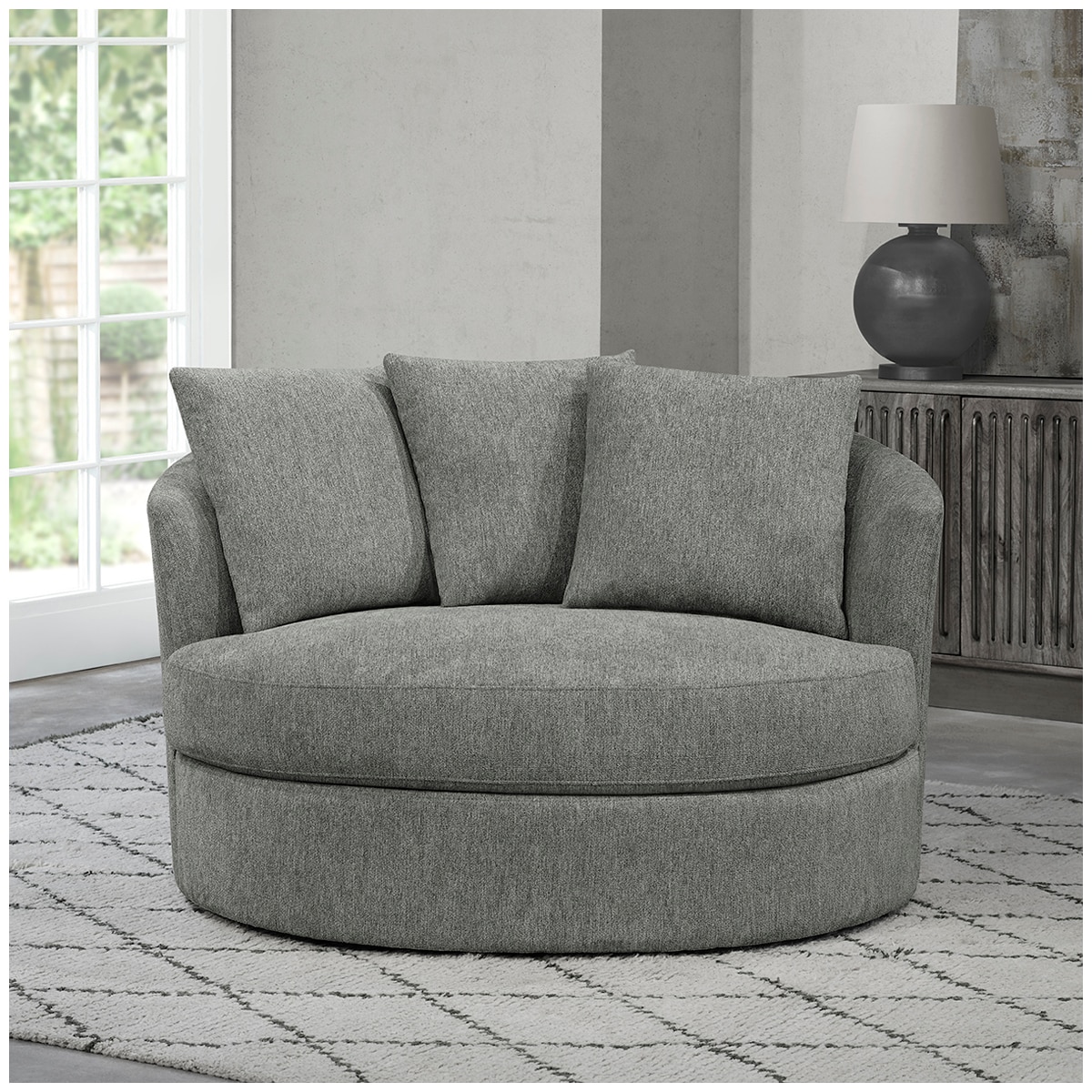 Round swivel chair 2025 costco