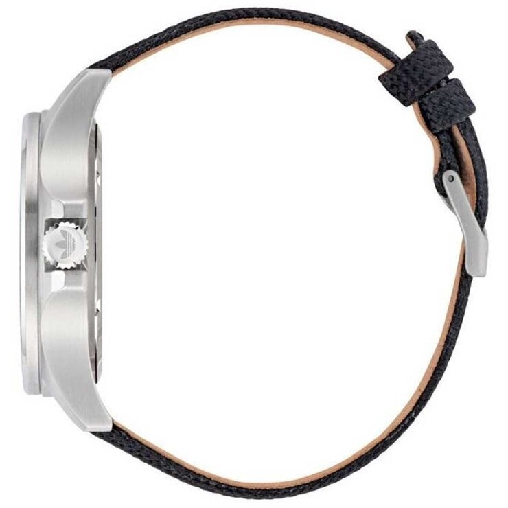 Adidas Originals Black Dial and Strap Expression One Watch AOFH23016