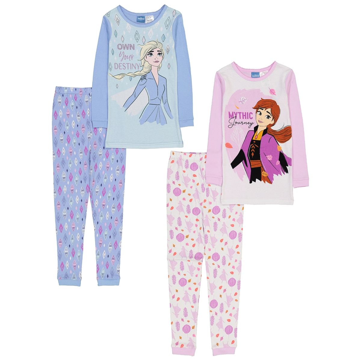 Character Children's 2 pack 4 piece Set - Frozen