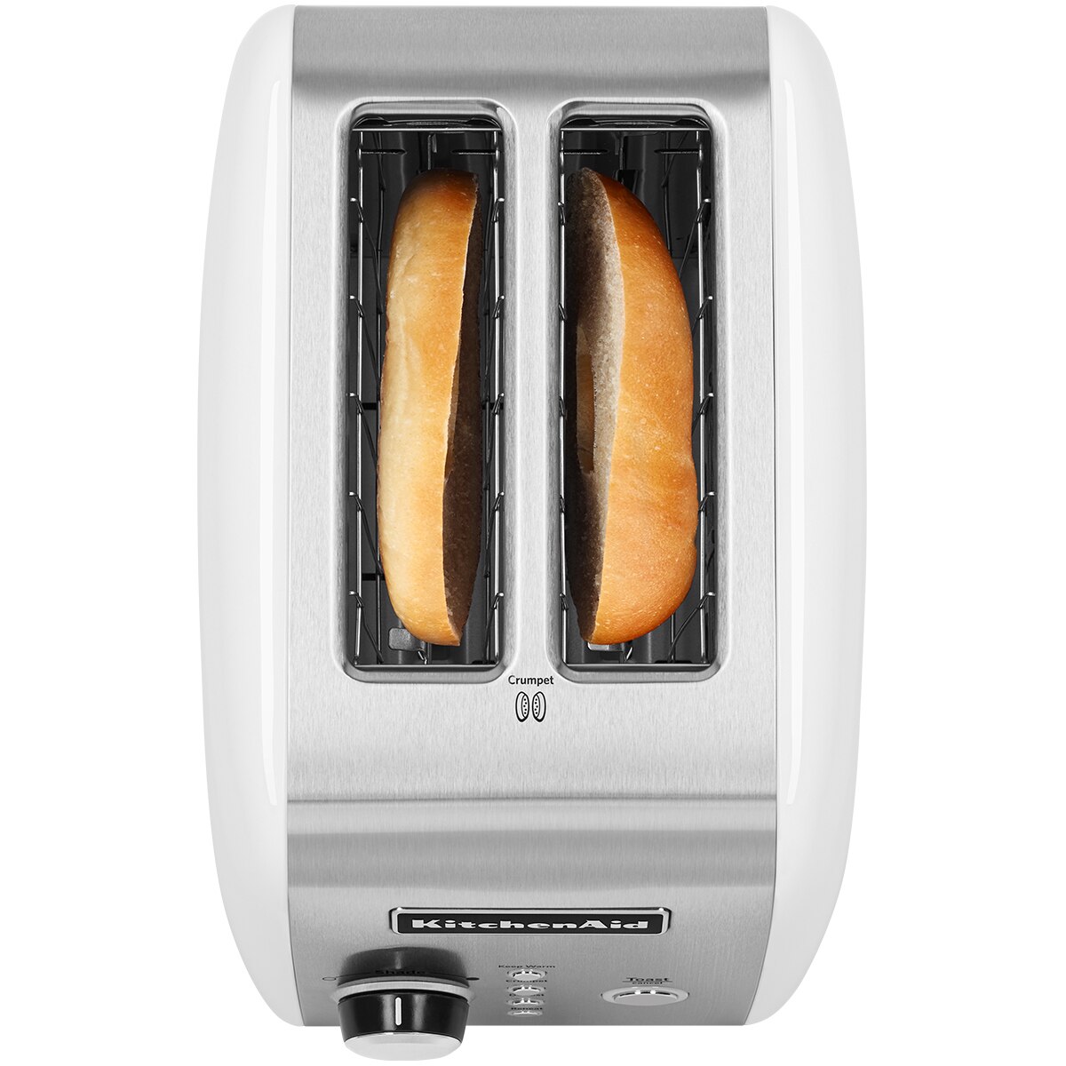 2 Slice Classic Automatic Toaster White
