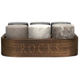 Wine Stash Whisky Stones Gift Set