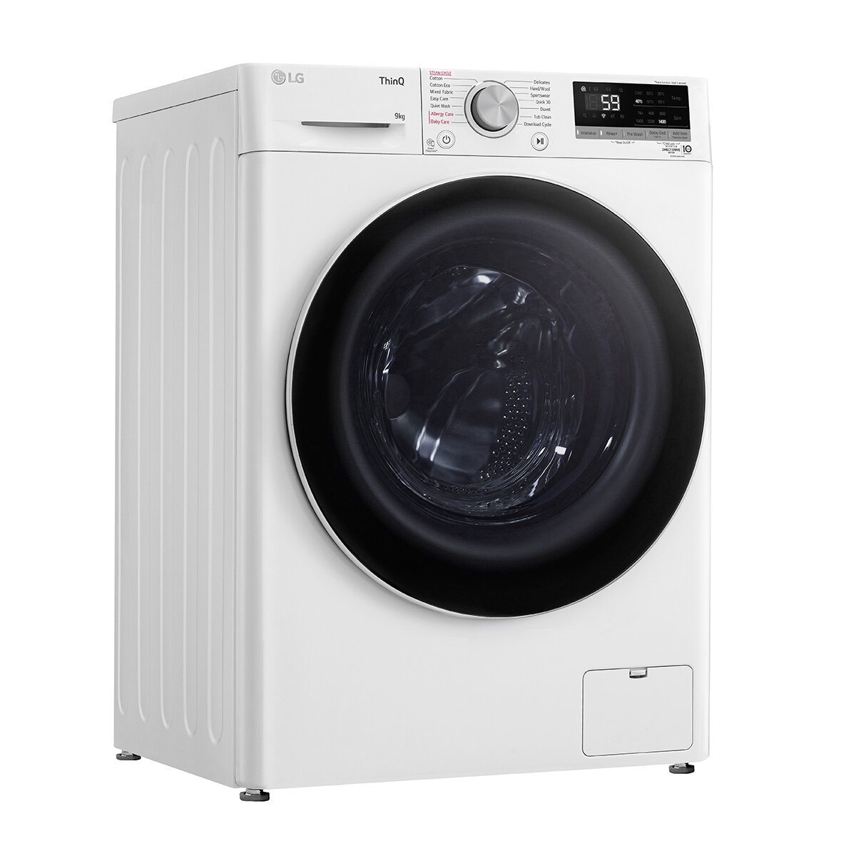 LG 9KG Front Load Washer White WV5-1409W