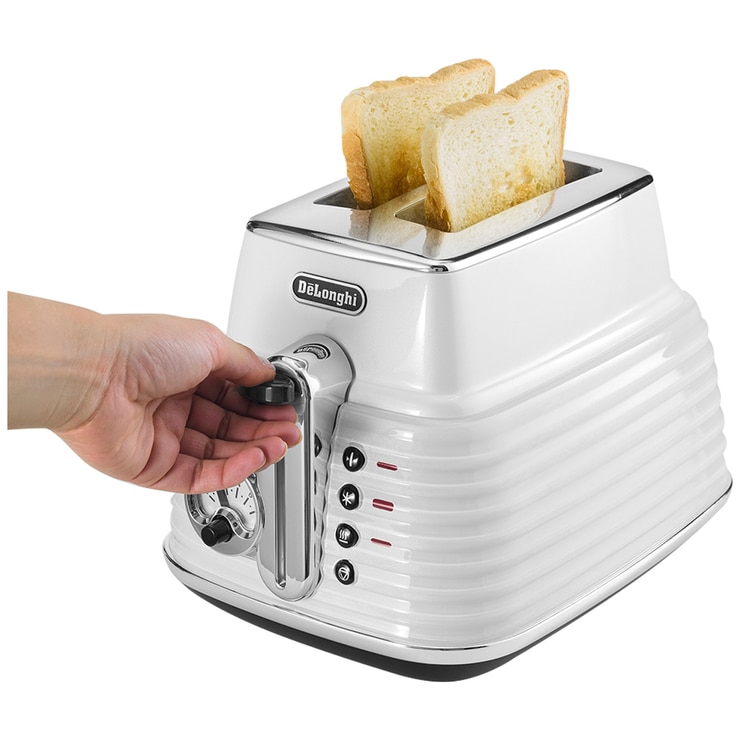 Delonghi Scultura White 2 Slice Toaster CTZ2003W Costco Australia