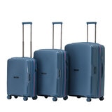 Tosca Bel-Air 3 Piece Luggage Set Blue