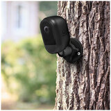 Swann Wire-Free Black 1080p Security Camera with Solar Charging Panel and Outdoor Stand 2 Pack SOIFI-CAMBSOLPK2